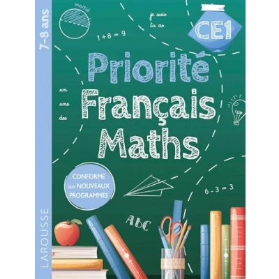 Afbeelding van PRIORITE FRANCAIS MATHS CE1