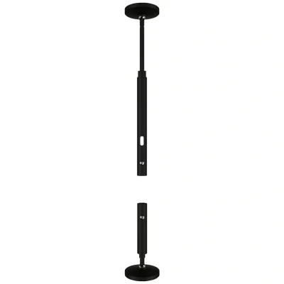 Afbeelding van Paulmann Wire Corduo Wall Mount Set 94602 12V kabelsysteemcomponenten Wandhouder Zwart (mat)