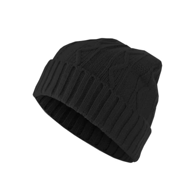Afbeelding van MD Accessories Cable FLAP Muts, Maat: One Size, Black