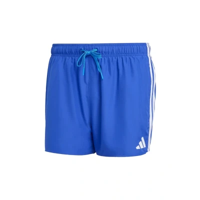 Afbeelding van adidas Sportswear 3 Stripes Zwemshorts Semi lucid blue white, Heren, Maat: 3XL, white