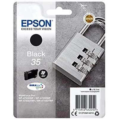 Afbeelding van Epson 35 (C13T35814010) Inktcartridge Zwart