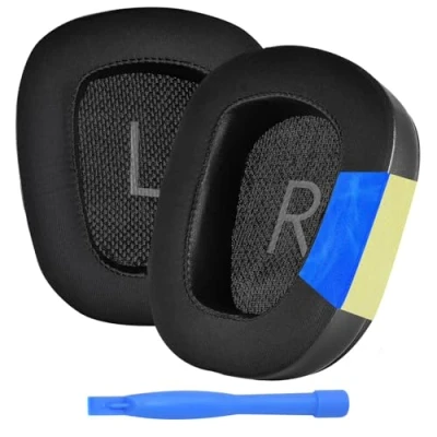 Afbeelding van MMOBIEL Vervangende Oorkussens Geschikt voor Logitech G935/G933 Hoofdtelefoon Cooling Gel G230, G231, G233, G332, G35, G430, G431, G432, G433, G533, G633, G633S, G635, G930 Zwart