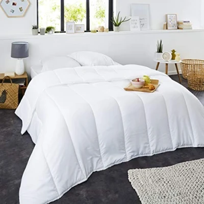 Image de SWEET NIGHT Sweetnight Couette été 220g/m² 140x200 cm Fine et Légère Douceur Confort Lavable Enveloppe 100% Microfibre