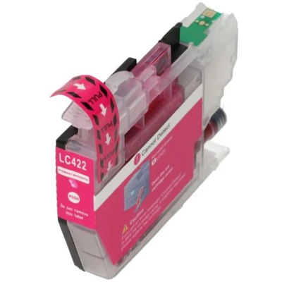 Afbeelding van Huismerk Brother LC 422M Inktcartridge Magenta