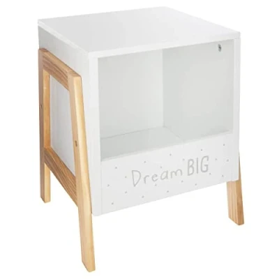 Afbeelding van Atmosphera Opbergdoos voor kinderen, wit, 33 x 40 cm