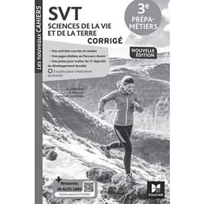 Afbeelding van SVT 3E PREPA METIERS CORRIGE