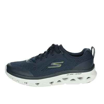 Afbeelding van Skechers GO RUN Glide STEP Sneakers laag, Heren, Maat: 42, Blauw Textiel