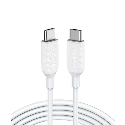 Afbeelding van Anker PowerLine III USB C naar kabel, 60 W snellaadkabel, 180 cm lang voor iPhone 16/15, MacBook Pro/Air, iPad Galaxy S24, Pixel, Switch, LG en meer