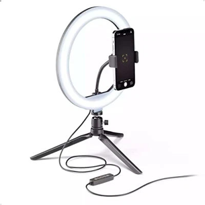 Afbeelding van Cellularline Ringlicht 10 Inch Selfie Ring (selfieringcolork)