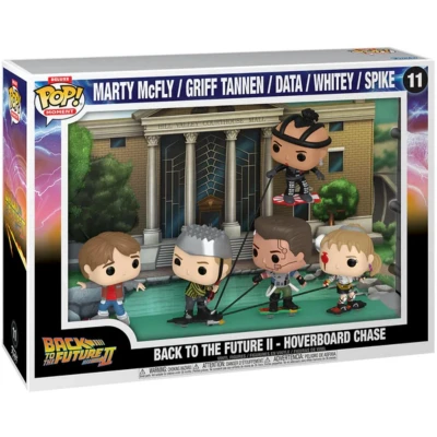 Afbeelding van Funko Pop! Moments Deluxe: Back To The Future Hoverboard Vinyl verzamelfiguur Cadeau idee Officieel product Speelgoed voor kinderen en volwassenen Filmfans