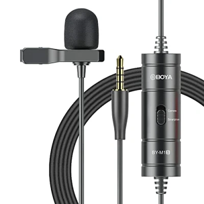 Afbeelding van BOYA BY M1S omnidirectionele condensatormicrofoon voor iPhone, Android, smartphones, DSLR camera&#039;s, camcorders, audio recorders