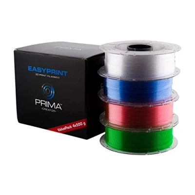 Afbeelding van PrimaCreator PC EPETG 175 4x0500 STD EasyPrint PETG, 1,75 mm, 4 x 500 g