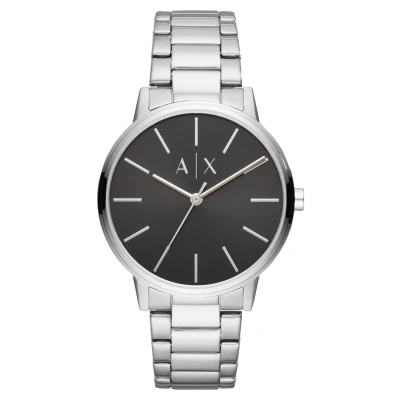 Afbeelding van Emporio Armani heren Horloge AX2700 in de kleur Zilver