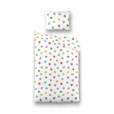Afbeelding van Candy Hearts Dekbedovertrek Dekbed Discounter.nl