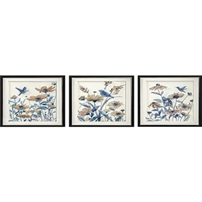 Afbeelding van Schilderij DKD Home Decor 50 x 2 60 cm Blommor Shabby Chic (3 Onderdelen)