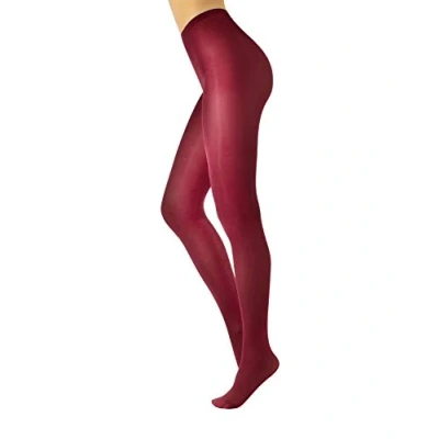 Afbeelding van CALZITALY Kasjmier wollen panty Warme winterpanty Dikke 150 den S M L XL Ondoorzichtige Italiaanse kousen voor dames (1 stuk), Lie de Vin