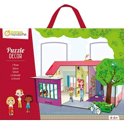 Image de Avenue Mandarine Puzzle scène 3D School