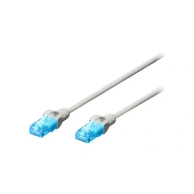 Image de Ewent Câble réseau RJ 45 (M) pour 5 m UTP CAT 5e démarré, sans crochet gris