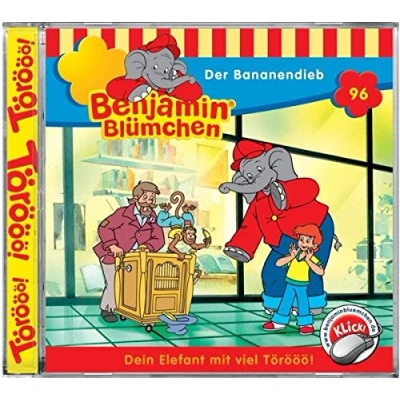 Afbeelding van Benjamin Blümchen 096. Der Bananendieb. CD