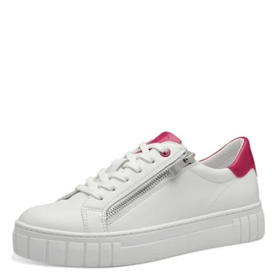 Afbeelding van Marco Tozzi 2 23764 41, damessneakers, Wit Roze