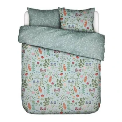 Afbeelding van ESSENZA Marigold Dekbedovertrek Pastelblauw Lits Jumeaux XL 260x200/220 cm
