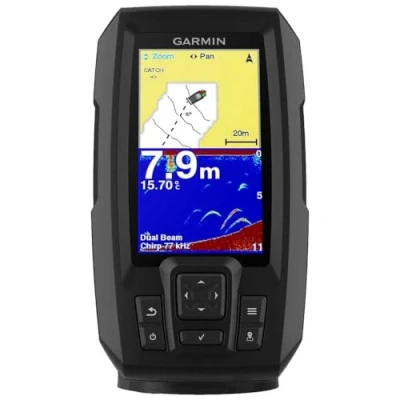 Afbeelding van Garmin Striker Plus 4 Fishfinder met transducer dubbele bundel
