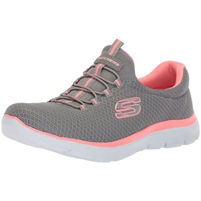 Afbeelding van Skechers Summits damessneakers, Grijs Roze