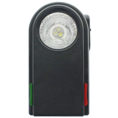 Afbeelding van BW signaalflitslicht met extra filterschijven rood, groen, zwart plastic behuizing zonder batterij