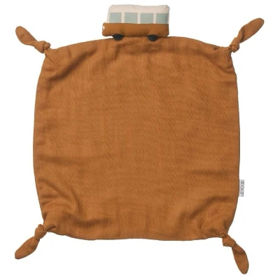 Afbeelding van Liewood Knuffeldoek Agnete Bus Golden Caramel Multi mix