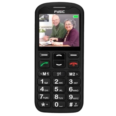 Image de Fysic F10 Noir avec Proximus contrat 150 mn + 5000 Mo 4G