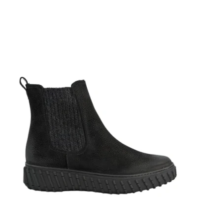 Afbeelding van Paul Green Bottines pour femme en cuir lisse Noir 8240 008, , 36 EU