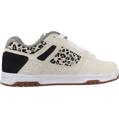 Afbeelding van DC Shoes STAG Sneakers laag, Maat: 42.5, Lep leopard print Veloursleer