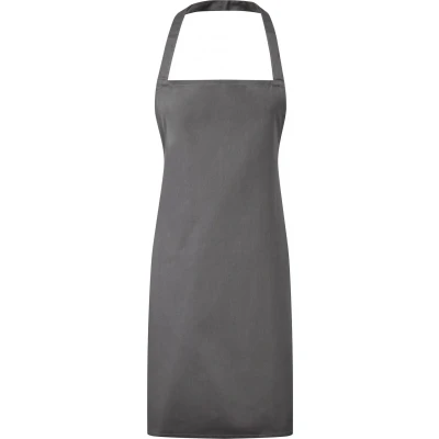 Afbeelding van Premier Essential Bib Apron PR165 Dark Grey