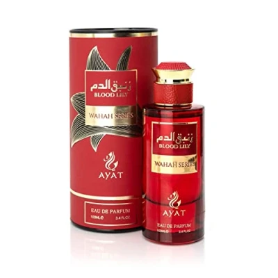 Afbeelding van Ayat Perfumes Wahah Series BLOOD LILY 100 ml Oosterse geur met onze Oasis geïnspireerde parfumserie gemaakt in Dubai voor mannen en vrouwen exotisch aroma uit de Arabische woestijn