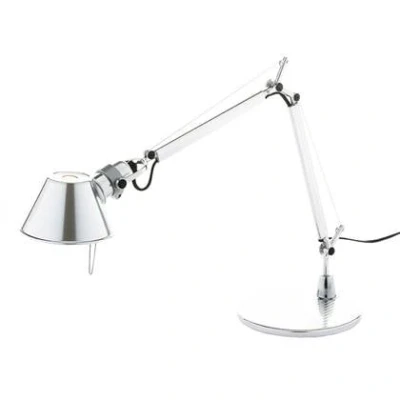 Afbeelding van Artemide Tolomeo Micro bureaulamp retrofit gepolijst aluminium