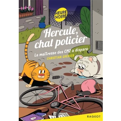Image de Hercule, chat policier La maîtresse des CM2 a disparu