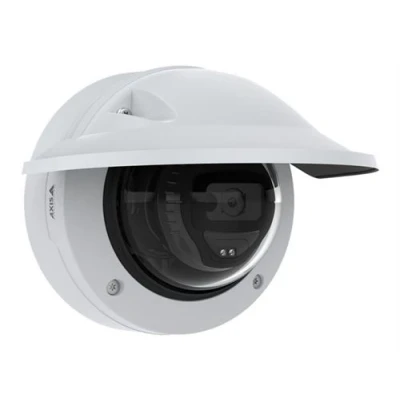Image de AXIS M3216 LVE Caméra de surveillance réseau dôme extérieur à l&#039;épreuve du vandalisme/imperméable couleur (Jour et nuit) 4 MP 2688 x 1512 iris fixe Focale audio LAN 10/100 MJPEG H.264 H.265 MPEG Part 10 H Par