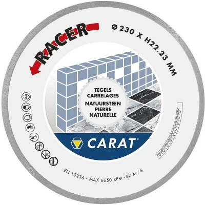 Afbeelding van Carat diamantzaag 115x22,23mm tegels/natuursteen racer