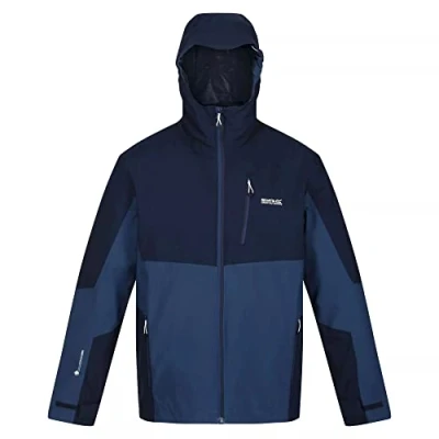 Afbeelding van De Regatta Wentwood Vii Wandeljas Heren 3 In 1 Waterdicht Marine Blauw