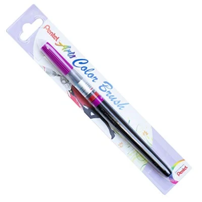 Afbeelding van Pentel XGFL Color Brush Penseel, navulbaar, waterverf, paars