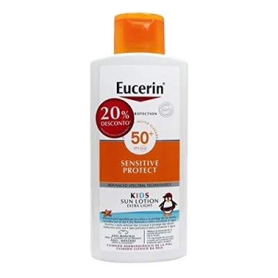 Afbeelding van Eucerin Soleil Sun Sensitive Spf50+ Zonwering voor kinderen, 400 ml