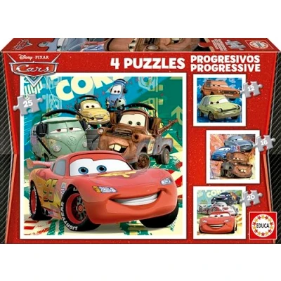 Image de Puzzle progressif Cars 2