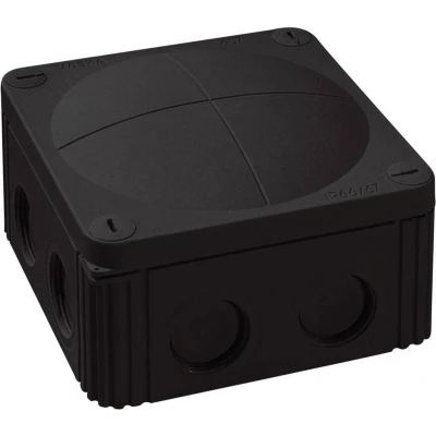 Afbeelding van Wiska 10060648 Combi 607 aftakdoos Zwart IP66/IP67