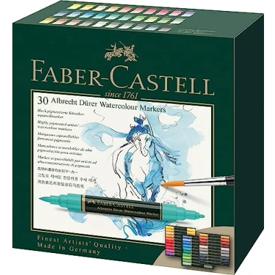 Afbeelding van Faber Castell aquarelmarker Albrecht Durer doos 30 stuks FC 160330