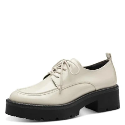Afbeelding van Tamaris Dames 1 23751 41, Oxford stof voor dames, ECRU