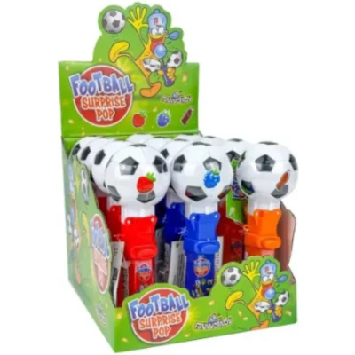 Afbeelding van Funny Candy Football Pop 12x10g