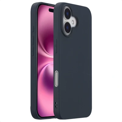 Afbeelding van imoshion Hoesje Geschikt voor iPhone 16 Color Backcover Donkerblauw