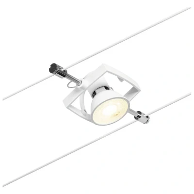 Afbeelding van Paulmann Wire Systems 12V kabelsysteem lamp GU5.3 Wit (mat), Chroom