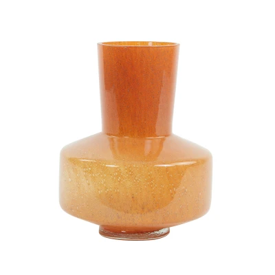 Afbeelding van Light &amp; Living Vaas TRASMO 23.5x23.5x29.5 Oranje