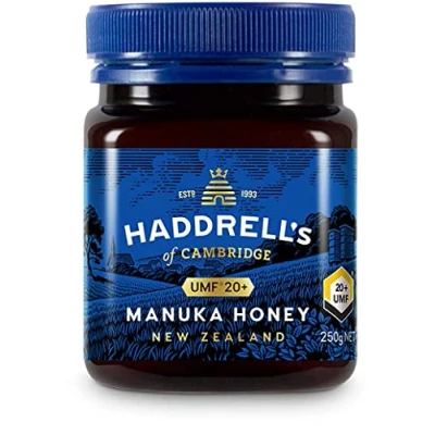 Afbeelding van Haddrell&#039;s of Cambridge Manuka honing UMF 20+ MGO 850+ Nieuw Zeeland hoogwaardige natuurlijke 250 gram